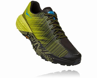 Hoka One One Evo Speedgoat - Sapatilhas De Caminhada Mulher - Amarelas/Pretas, EC05162